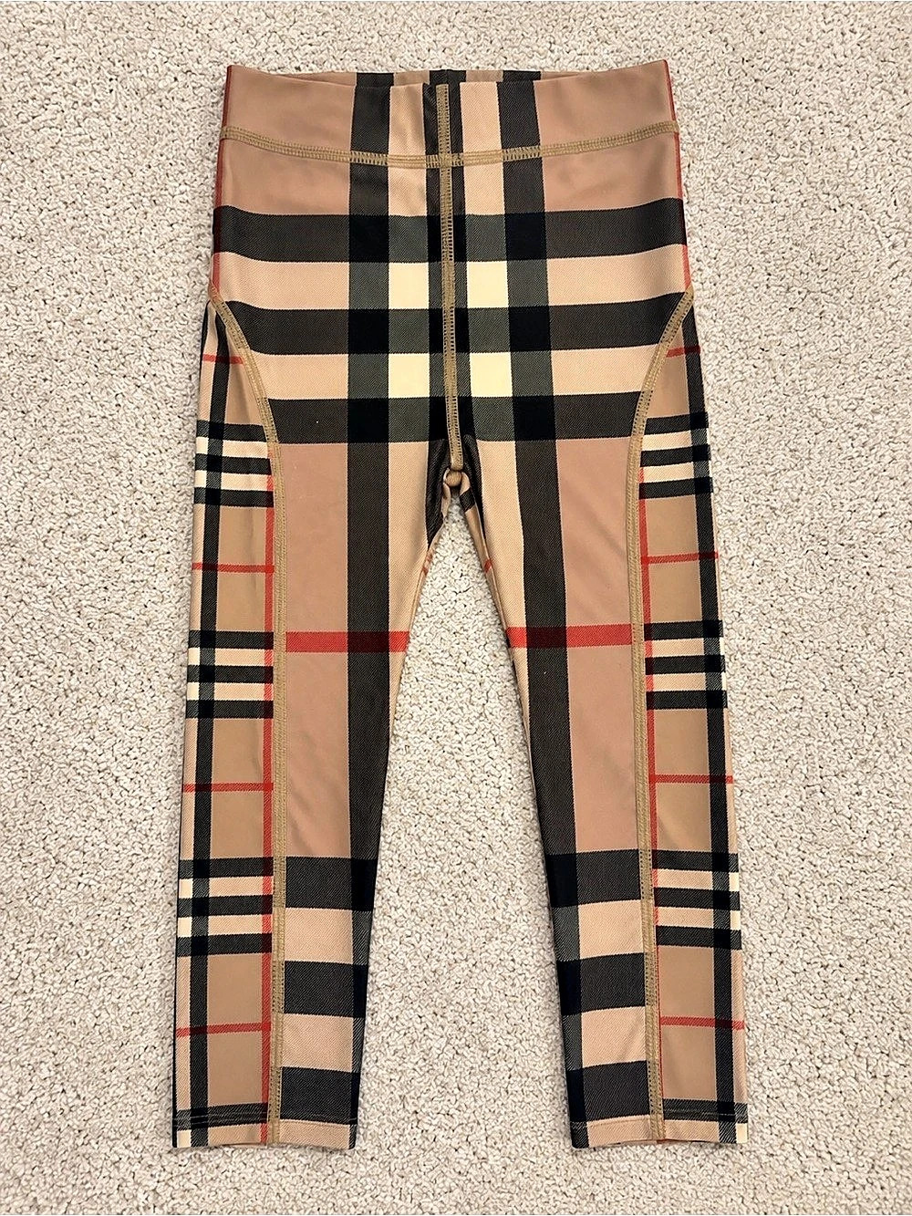 Burberry leggings (toddler 2T) - Picture 2 of 4
